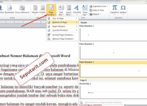 Cara Memberi Nomor Halaman di Microsoft Word: Panduan Lengkap