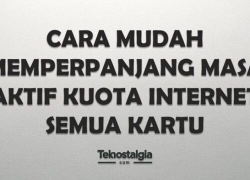 Cara Memperpanjang Masa Aktif Kuota Internet: Panduan Lengkap