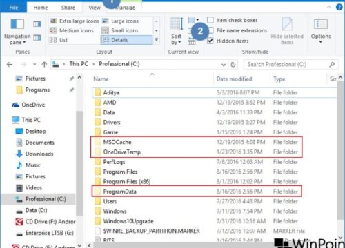 Cara Mudah Buka File Tersembunyi di Windows 10