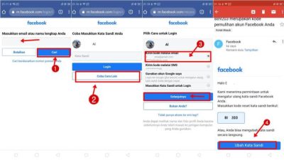 Cara memulihkan akun fb yang dikunci