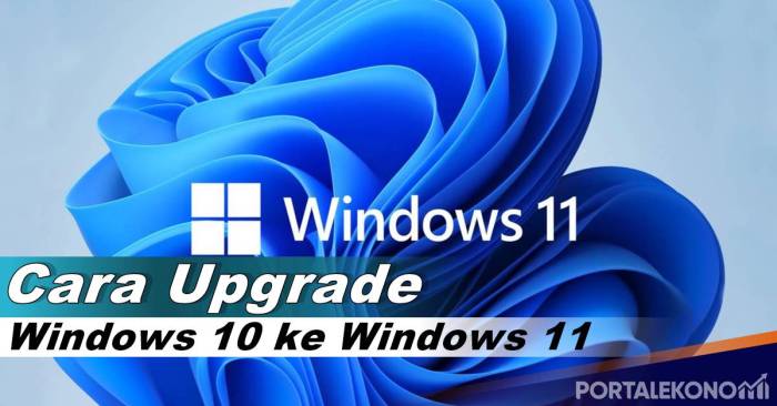 Cara update windows 10 ke windows 11