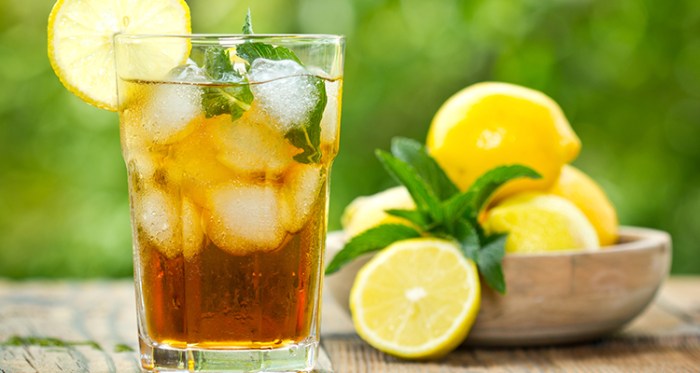 Cara membuat green tea lemon