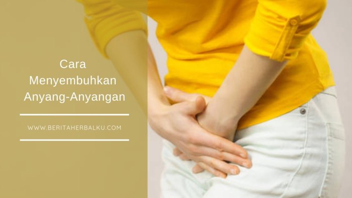 Cara menghilangkan rasa anyang anyangan