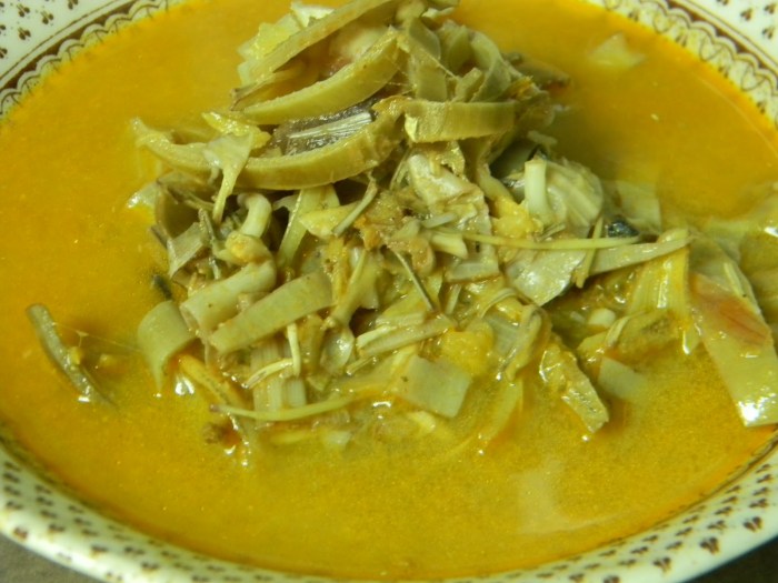 Cara memasak jantung pisang yang enak dan lezat