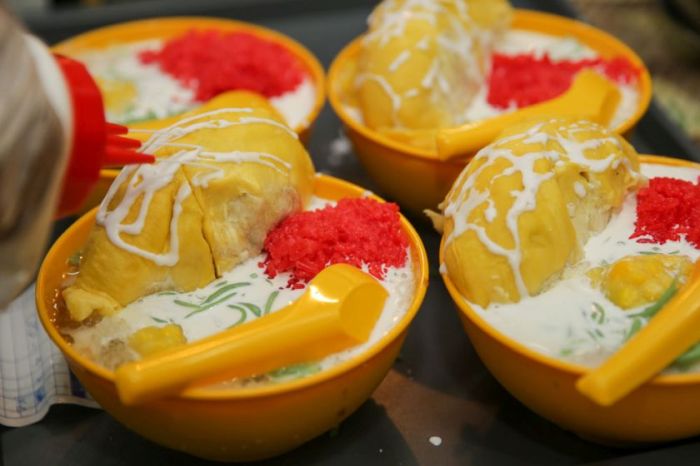 Cara bikin cendol durian