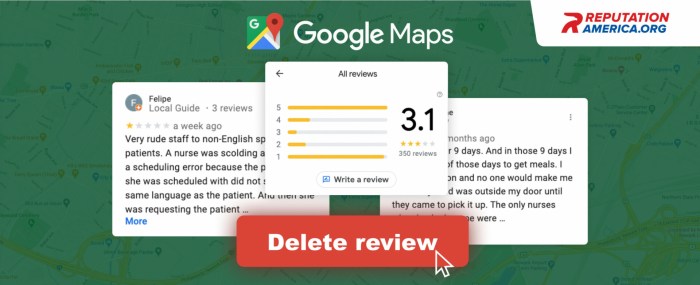 Cara menghapus ulasan orang lain di google maps