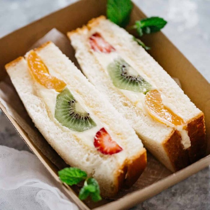 Cara buat sandwich buah