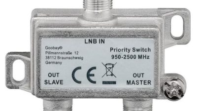 Cara memasang 1 lnb 2 receiver