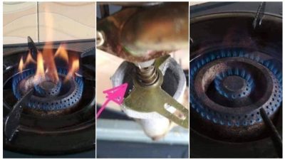 Cara buka gas dapur