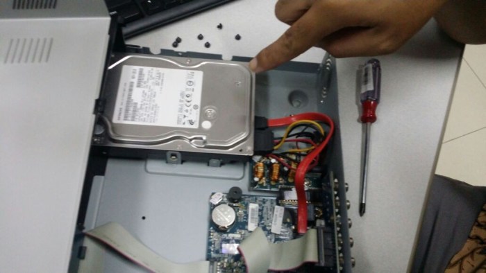 Cara cek hardisk cctv