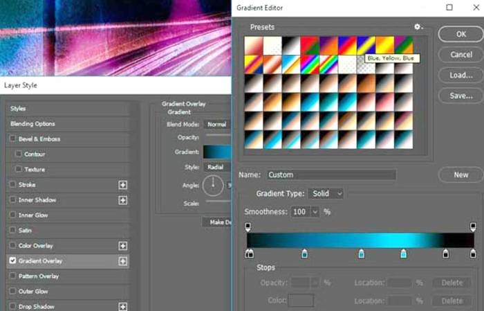 Cara membuat gradient transparan di illustrator