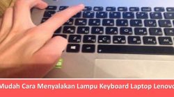 Cara Nyalakan Lampu Keyboard Laptop