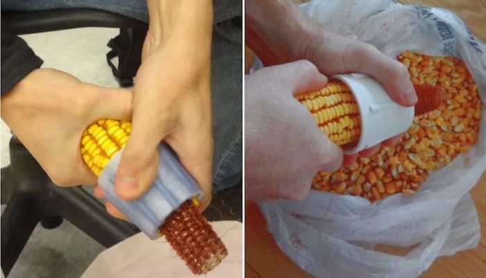 Cara buat pemipil jagung sederhana