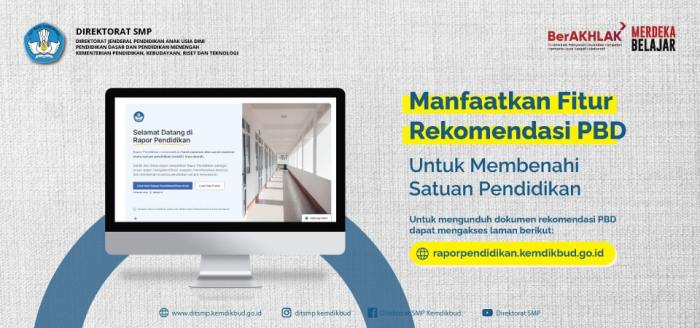 Apa peran rapor pendidikan bagi satuan pendidikan