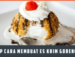 Cara Membuat Semprong Es Krim yang Renyah dan Lezat