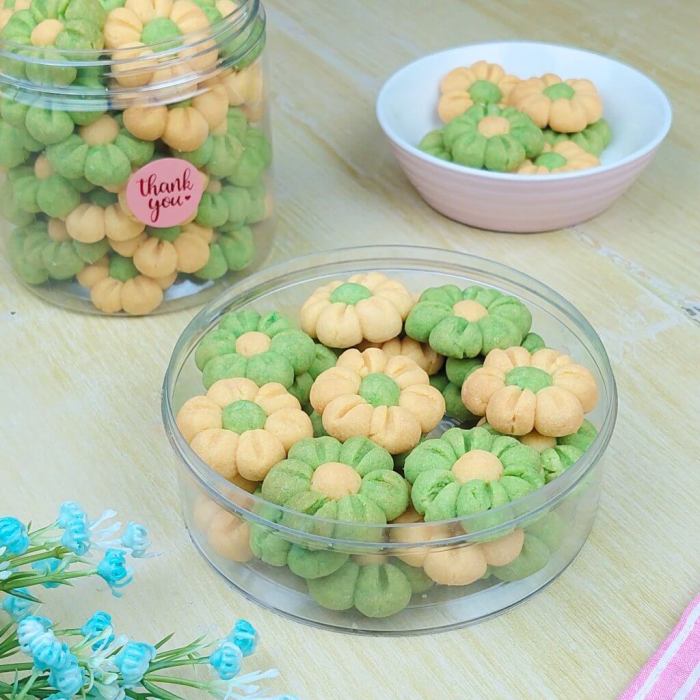 Cara membuat kue kering bunga matahari