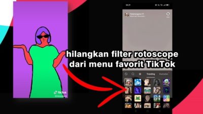 Cara Mudah Hilangkan Filter Rotoscope TikTok