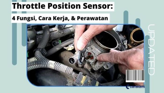Cara cek throttle position sensor