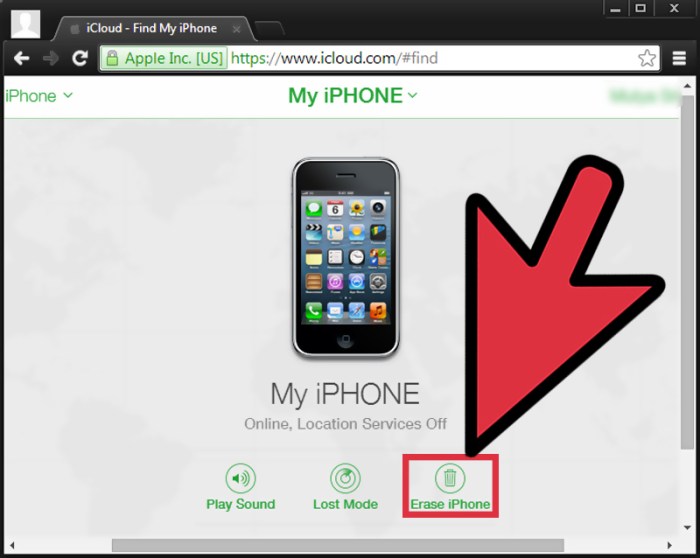 Cara melacak iphone dengan icloud