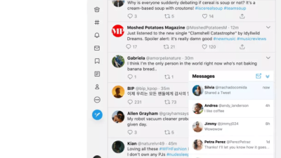 Cara ngedm di twitter