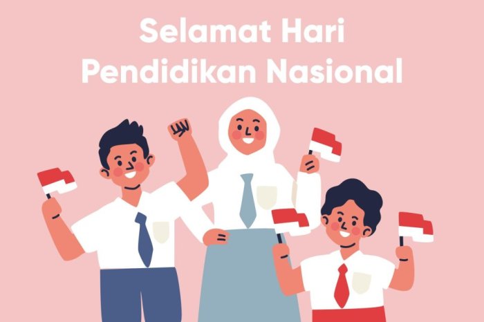 Ucapan hari pendidikan nasional