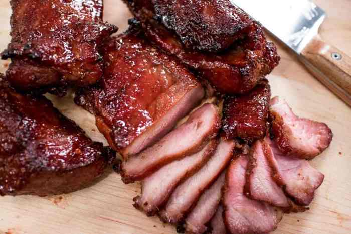 Cara membuat char siew babi