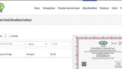 Cara cek akreditasi prodi