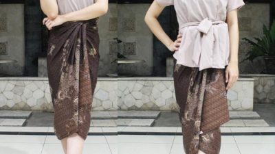 Cara membuat pola rok span batik