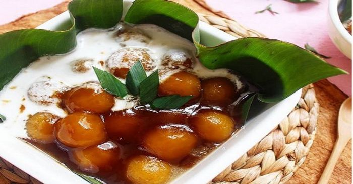 Cara bikin bubur candil dari ubi