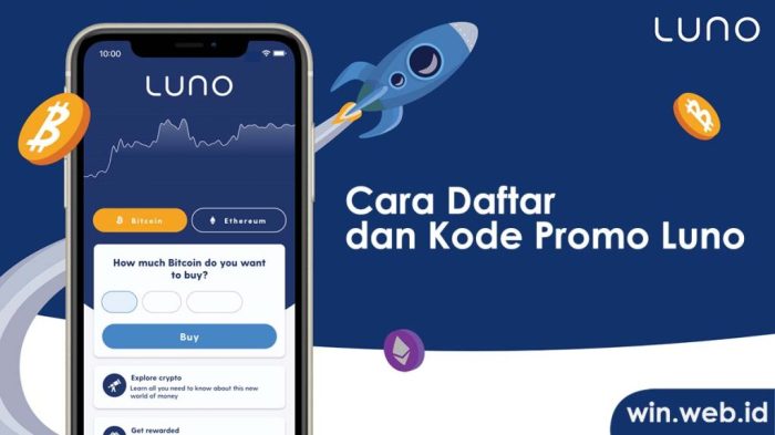 Cara daftar di luno