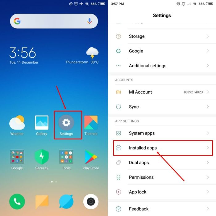 Akun menghapus satu salah logout maka