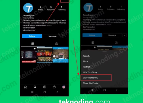 Cara Mudah Melihat Link URL Instagram Kita