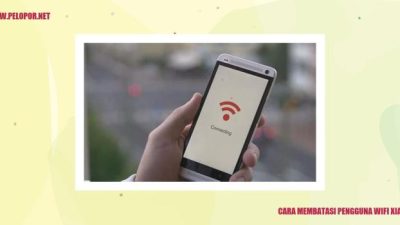 Cara membatasi pengguna wifi xiaomi