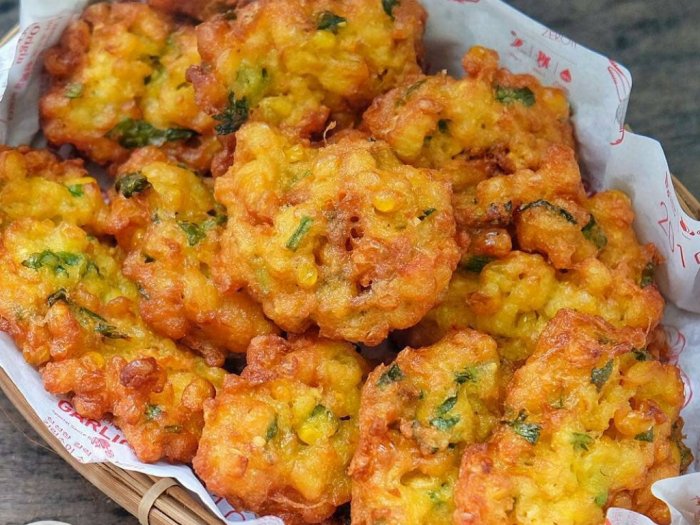 Bakwan jagung udang membuat enak coba dirumah
