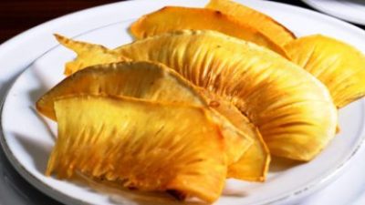 Cara membuat keripik sukun pedas