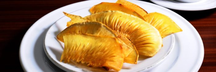 Cara membuat keripik sukun pedas