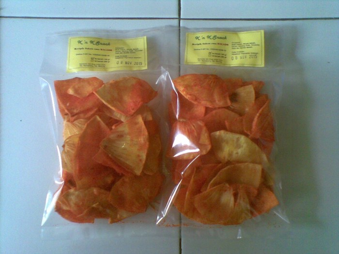 Cara membuat keripik sukun pedas