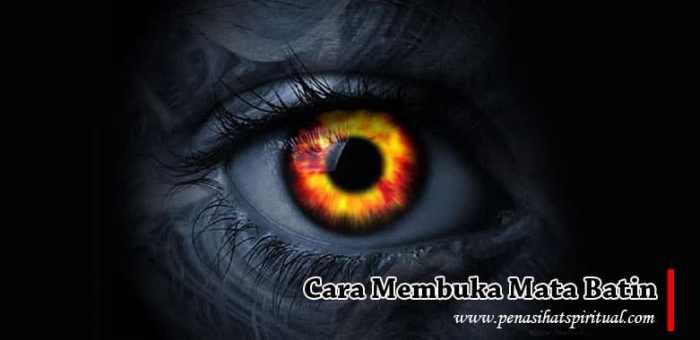 Cara membuka mata batin dengan cepat dan singkat