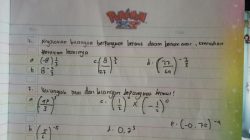 Cara menghitung pecahan berpangkat