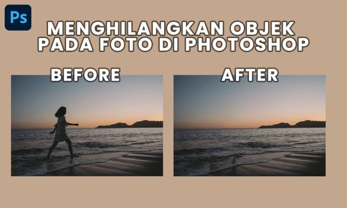 Cara menghilangkan bagian foto yang tidak diinginkan