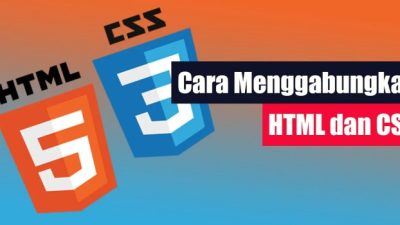 Cara menggabungkan html dan css
