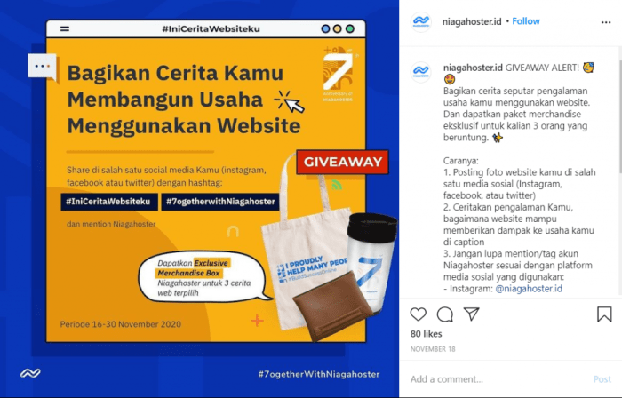 Cara membuat giveaway yang menarik
