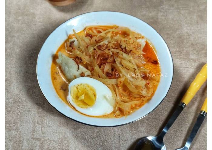 Cara membuat lontong sayur pepaya muda