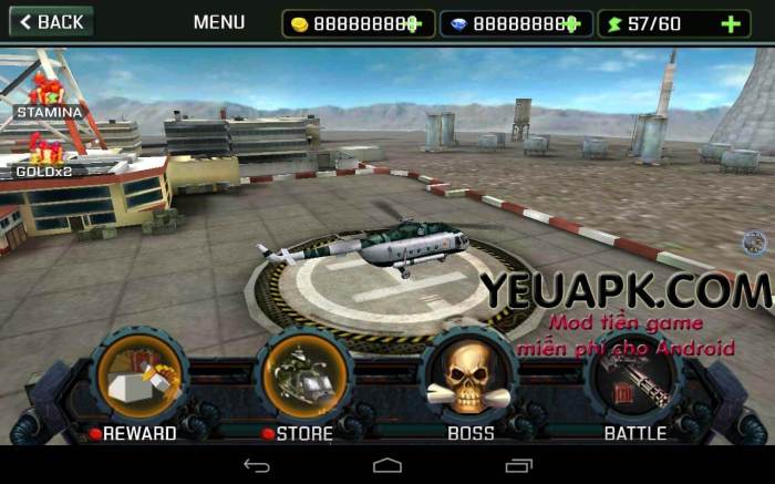 Cara cheat gunship strike tanpa root