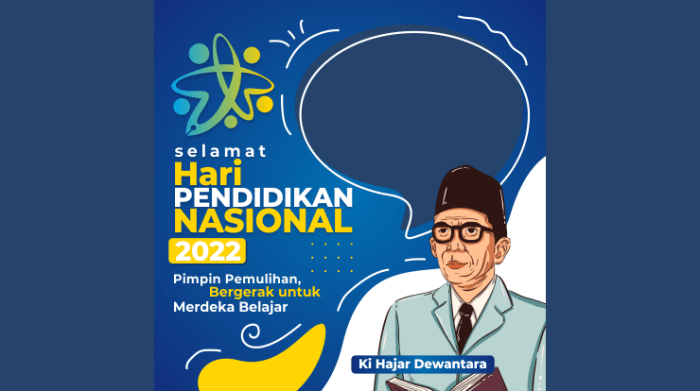 Twibon hari pendidikan nasional