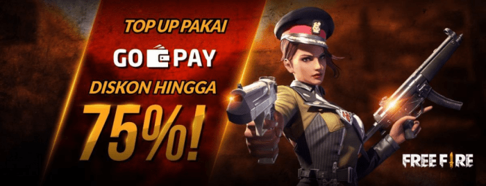 Cara top up diamond ff di dana