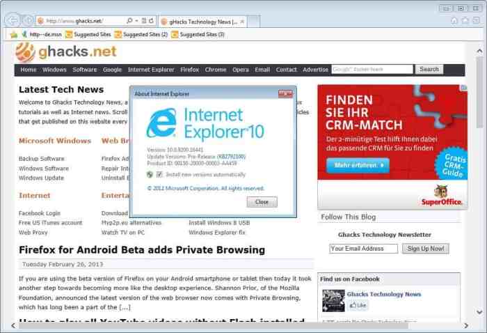 Cara instal internet explorer di windows 7