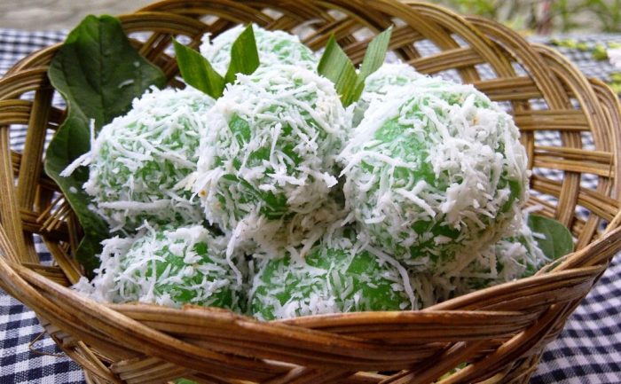 Klepon membuat enak antigagal
