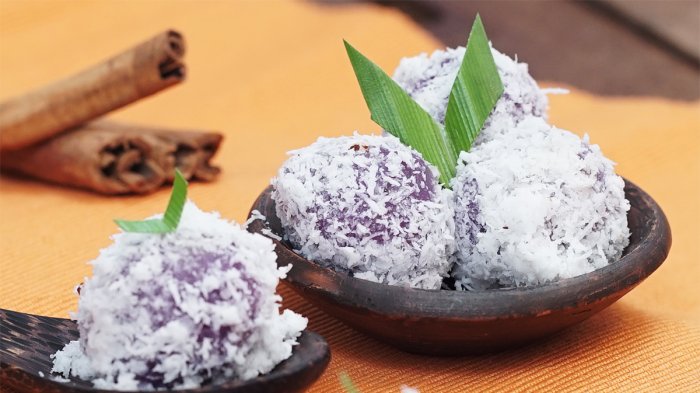 Cara bikin klepon ubi jalar