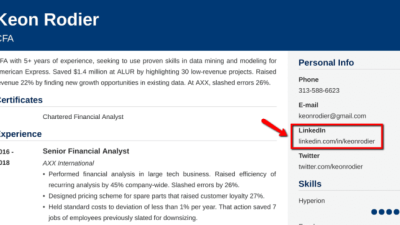 Cara membuat cv di linkedin